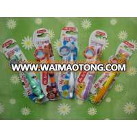 2014 New design various animal cartoon baby toothbrush