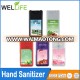 30ml waterless hand sanitizer with silicone holder