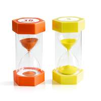 wholesale plastic sand timer hourglass 10 min for kids tooth brushing